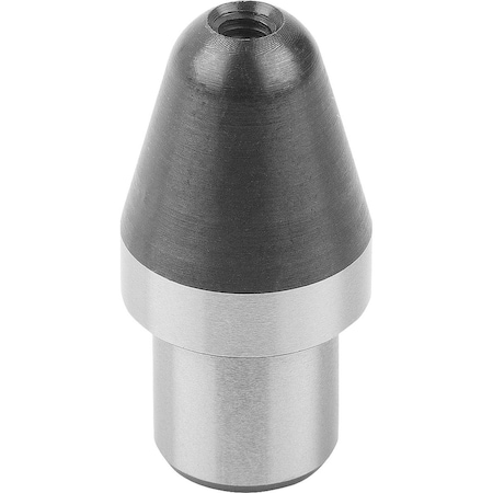 Kipp Locating Pin Short Version, Form:B, D1=10, D2=7, H=13, 7, Tool Steel K1094.210